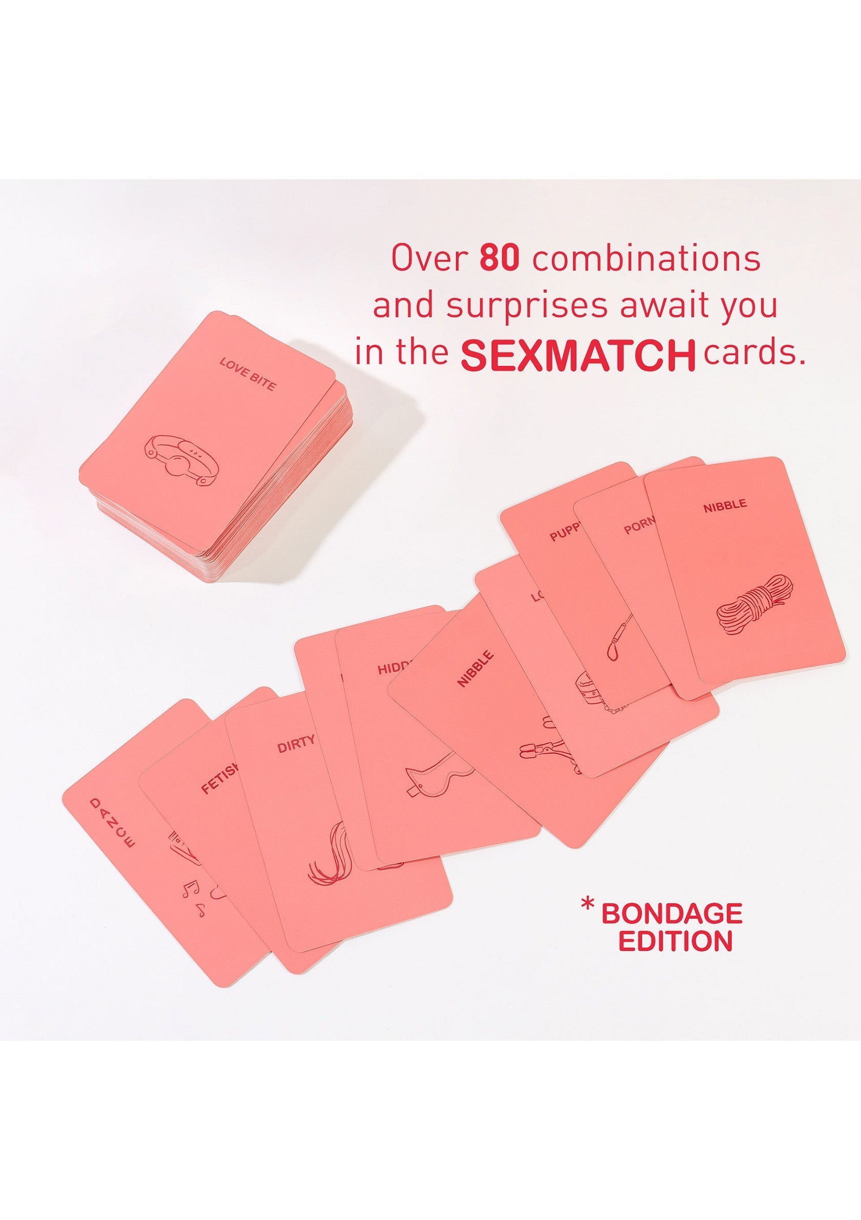 Jeu coquin Secret Play Sexmatch Bondage Edition Game