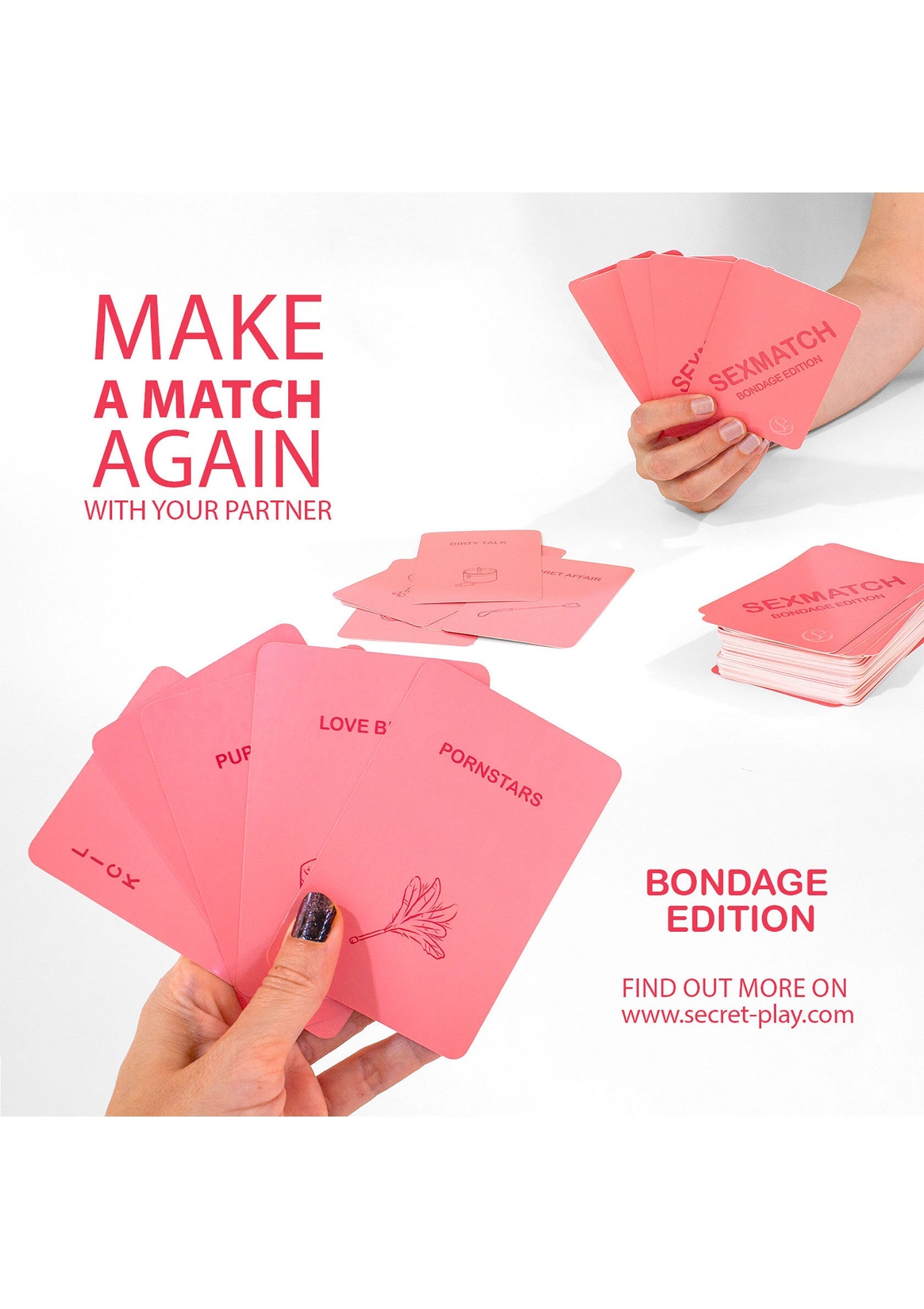 Jeu coquin Secret Play Sexmatch Bondage Edition Game