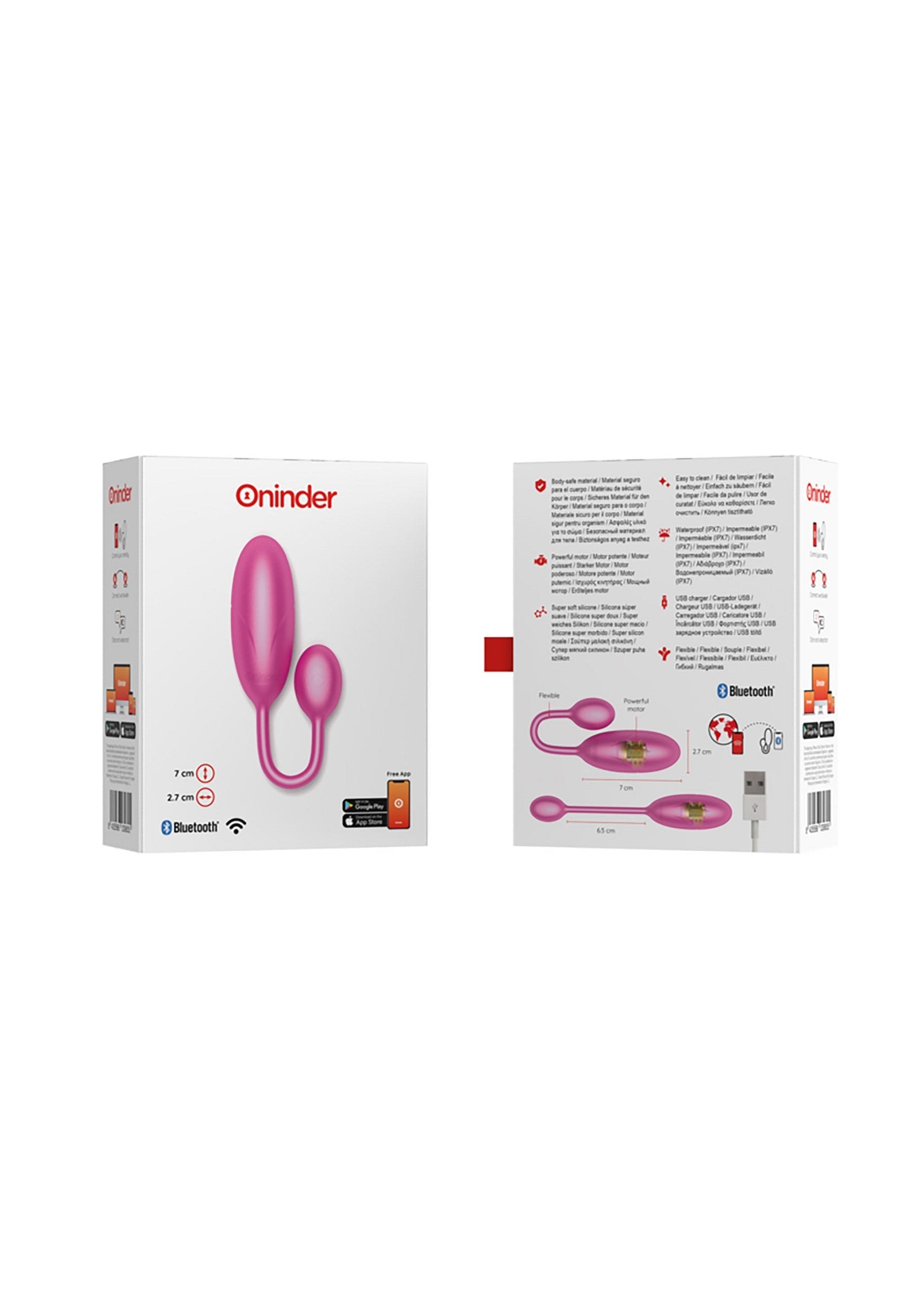 Boules de Geisha Oninder Denver Vibrating Egg + App