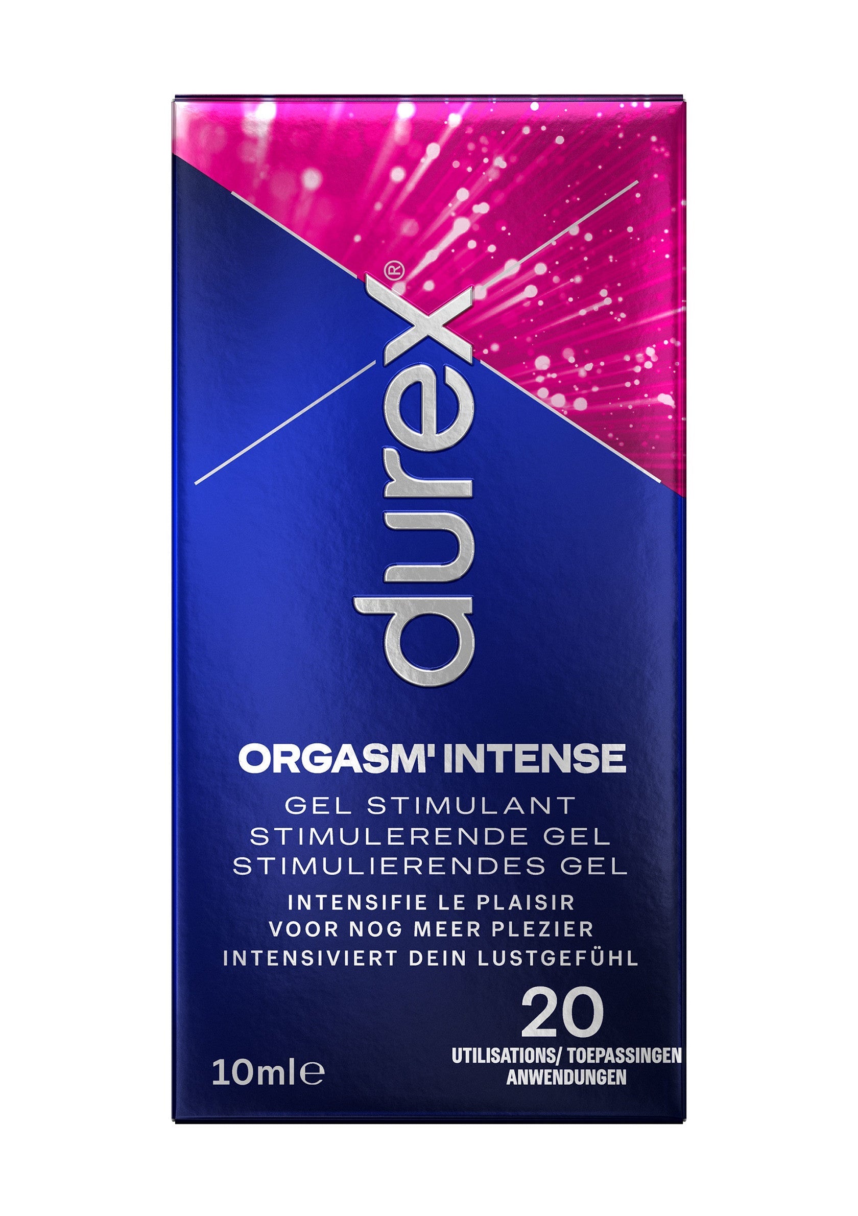 Stimulant intime Durex Orgasm Intense 1X NL/FR
