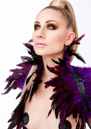 Lingerie Kinky Diva Feather Shoulder Wrap