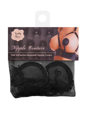 Lingerie Kinky Diva Satin Nipple Covers with Tassel