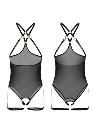 Lingerie Kinky Diva Risque Cupless & Crotchless Body