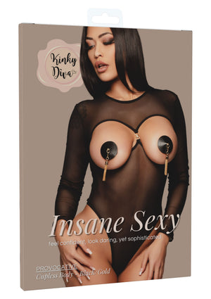 Lingerie Kinky Diva Provocative Cupless Body