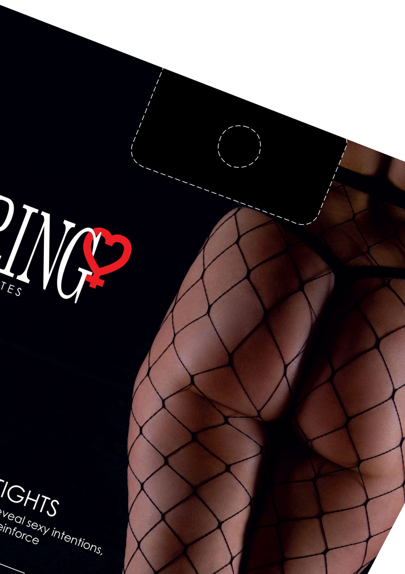 Lingerie Daring Intimates Over Sized Net Tights
