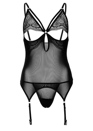 Lingerie Daring Intimates Underboob Cami Garter