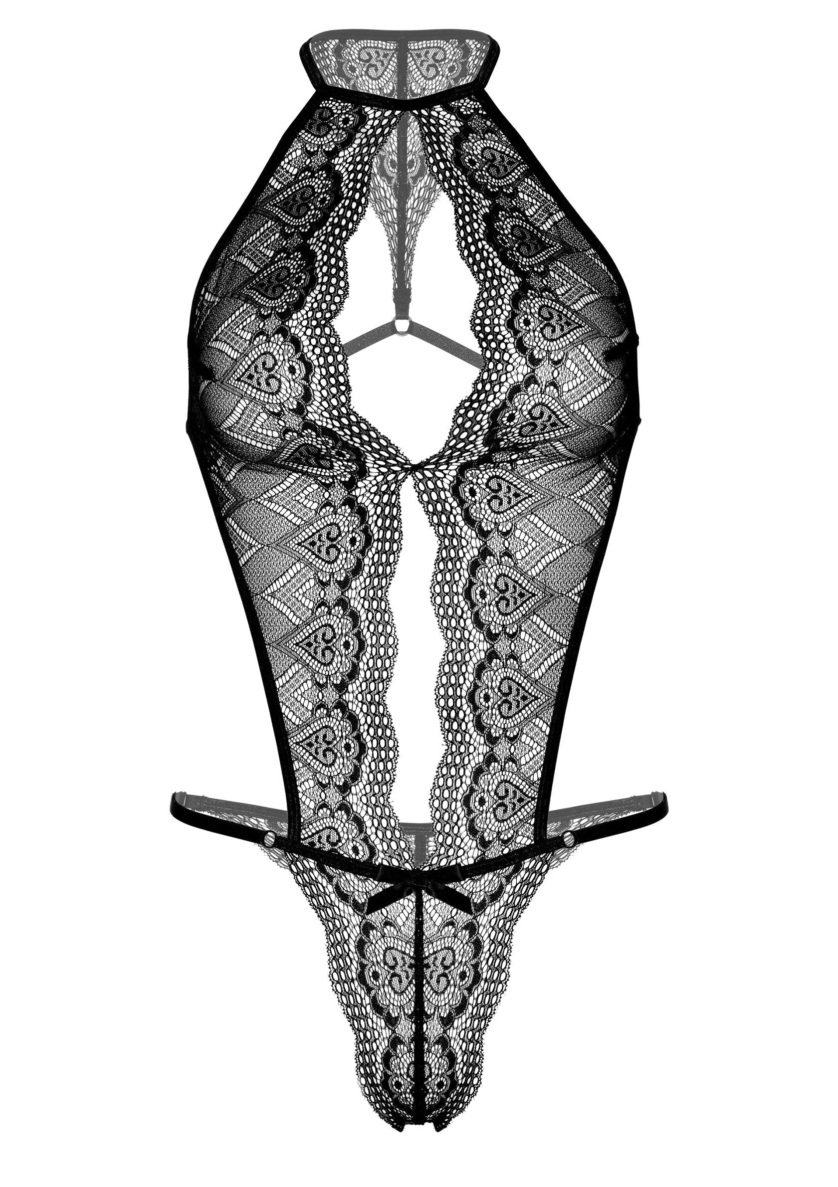 Lingerie Daring Intimates Floral Lace Teddy