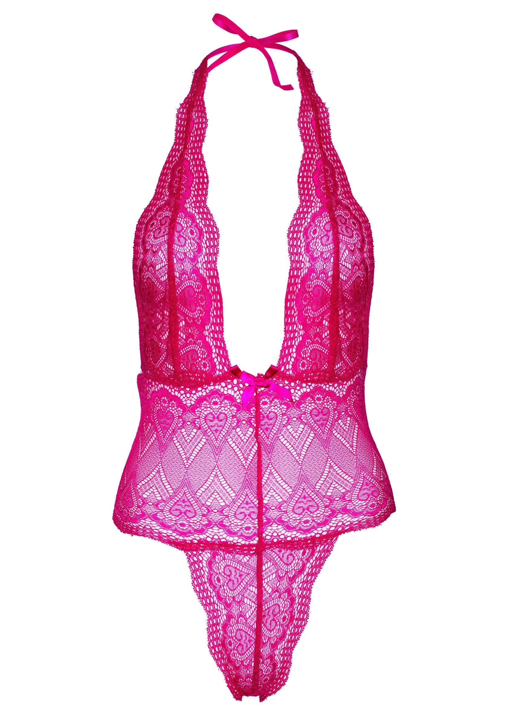 Lingerie Daring Intimates Heart Lace Teddy