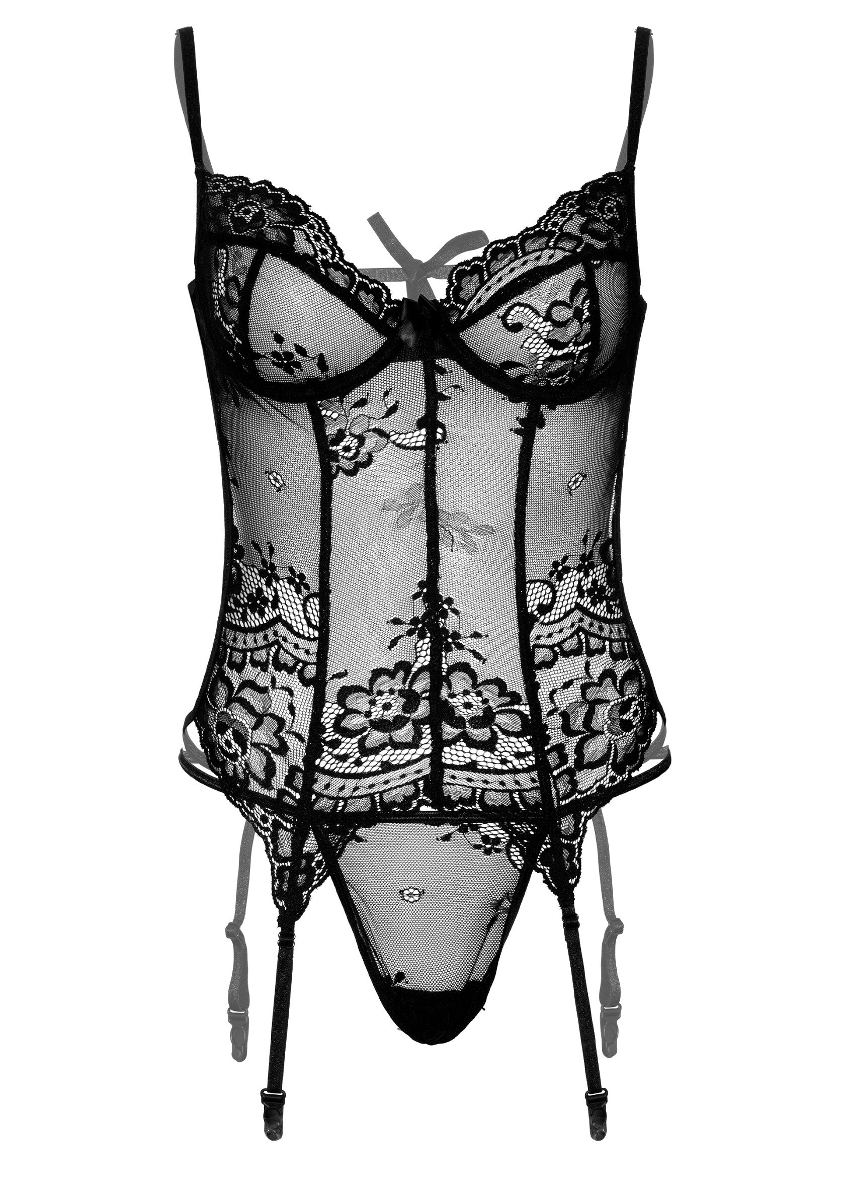 Lingerie Daring Intimates Underwire CamiGarter, String