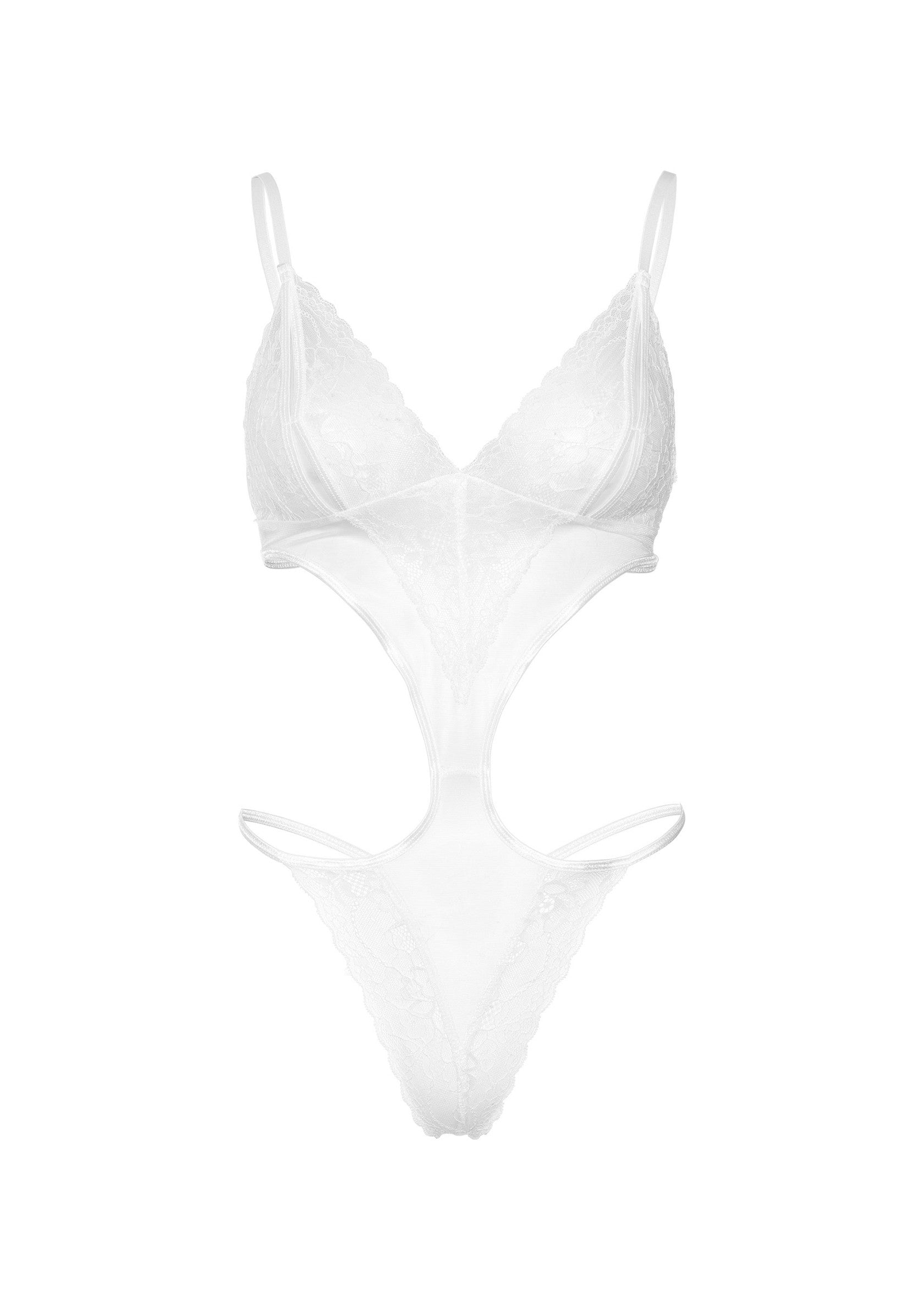 Lingerie Daring Intimates Cut-out Peek-a-Boo Teddy