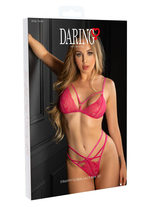 Lingerie Daring Intimates Strappy lace bra set