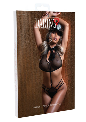 Lingerie Daring Intimates Naughty Police Roleplay Set