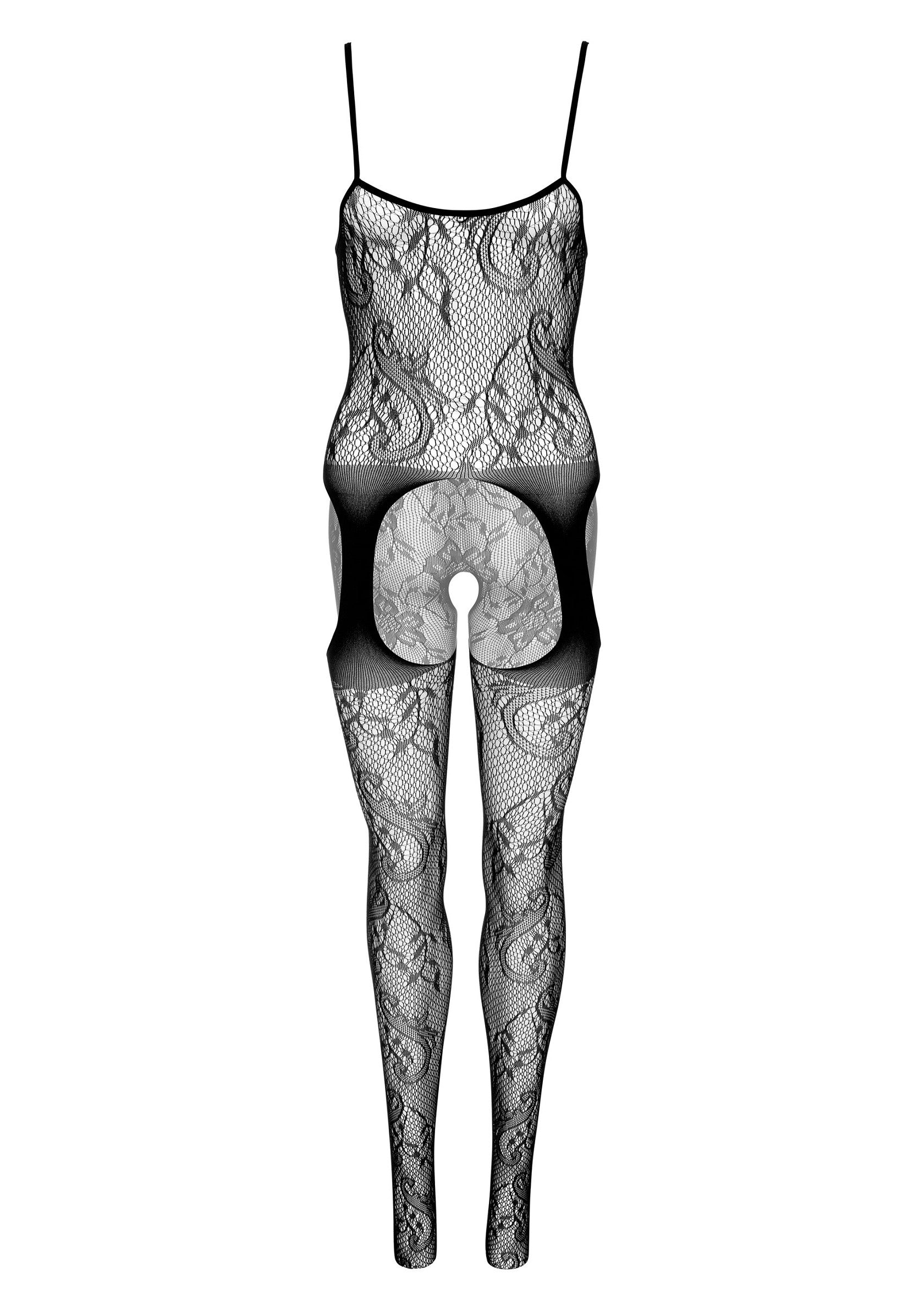 Lingerie Daring Intimates Floral Suspender Bodystocking