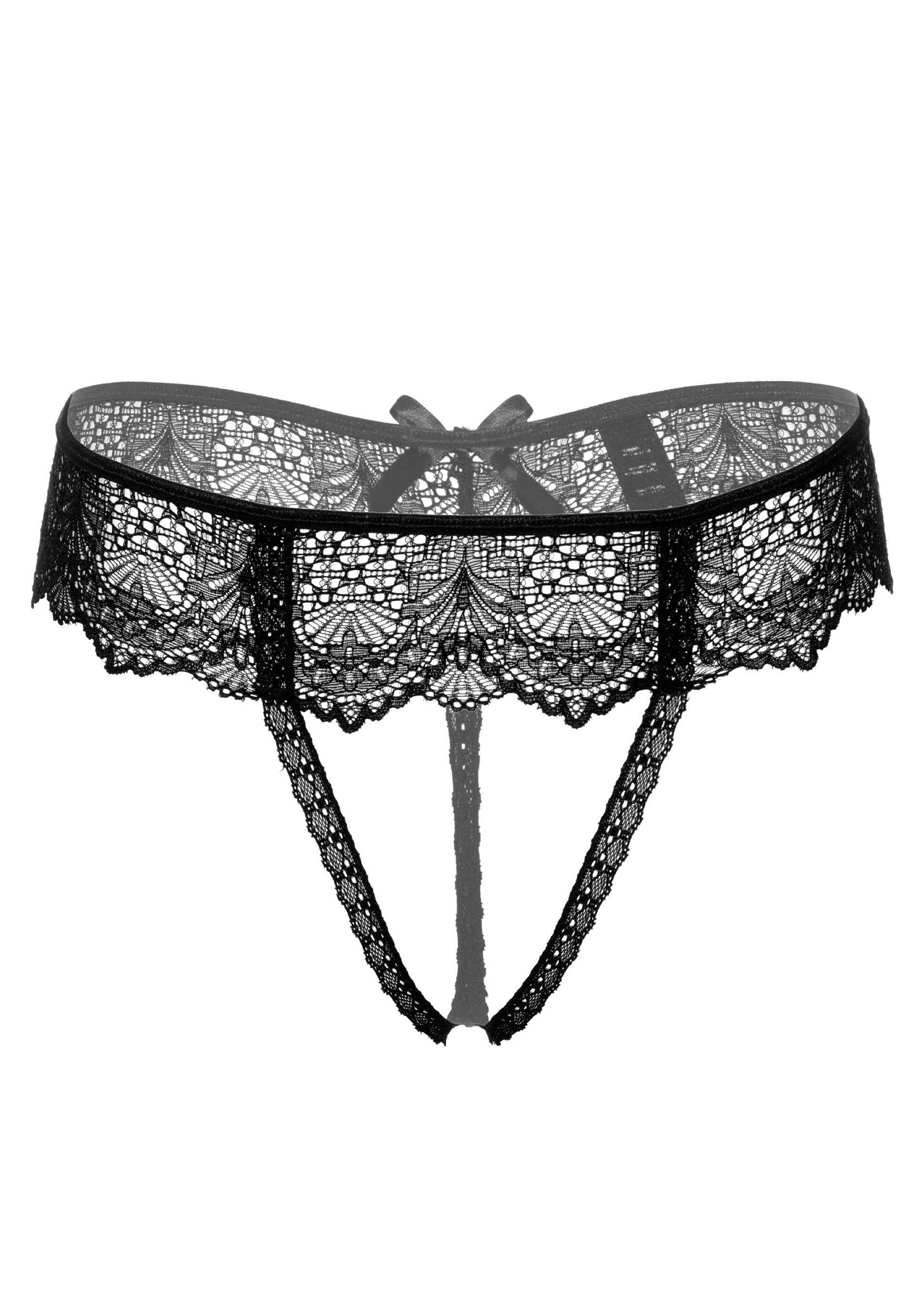 Lingerie Daring Intimates Delphine crotchless string