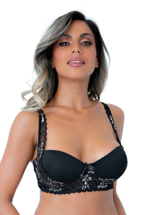 Lingerie Daring Intimates Balconette push-up lace bra