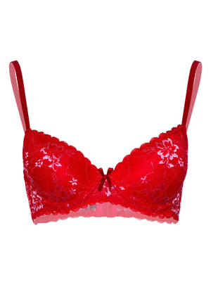 Lingerie Daring Intimates Demi bra with floral lace