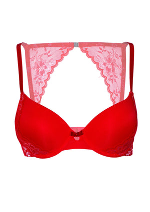 Lingerie Daring Intimates Push-up bra w/ lace racerback