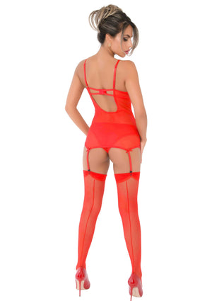 Lingerie Daring Intimates Lace Cami Corset with string