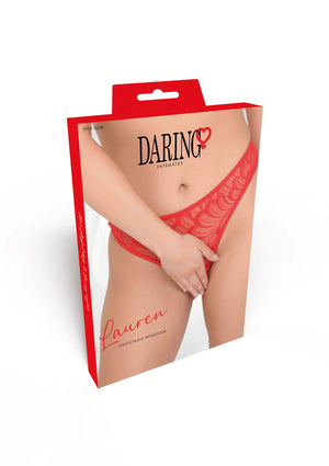 Lingerie Daring Intimates Crotchless Hiphugger