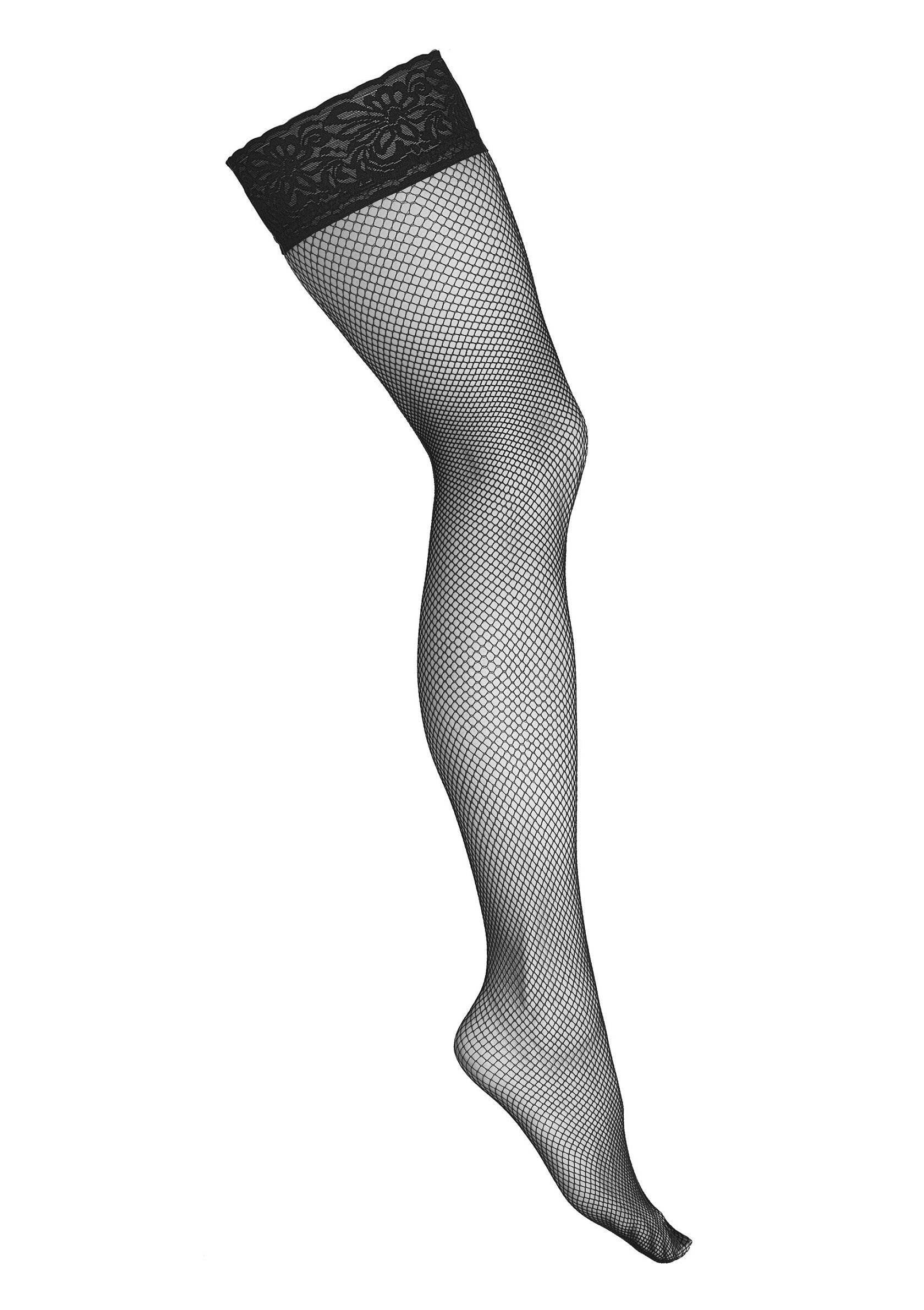 Lingerie Kotek Fishnet Hold Ups H010