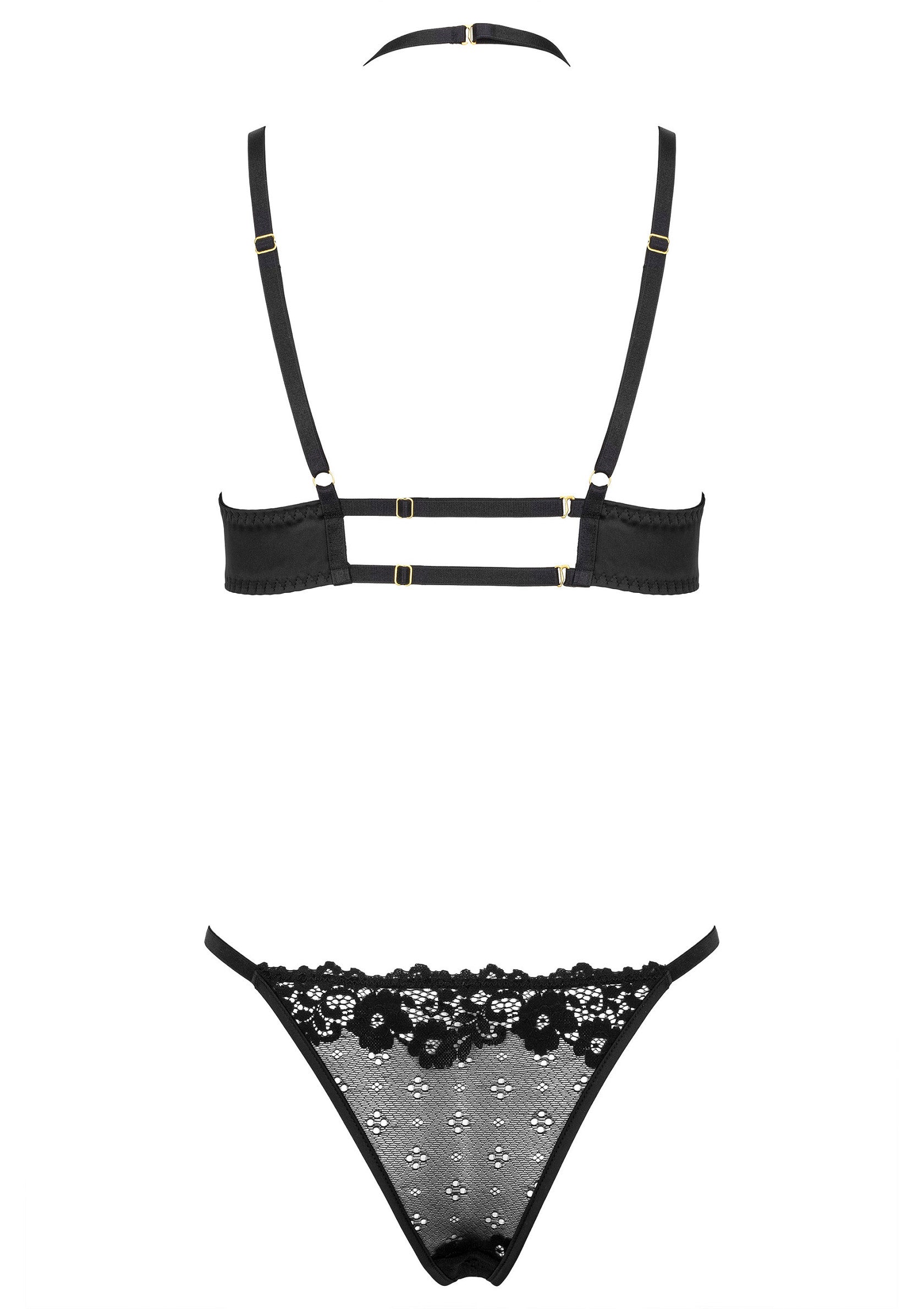 Lingerie Kotek Lacina 2 pcs set