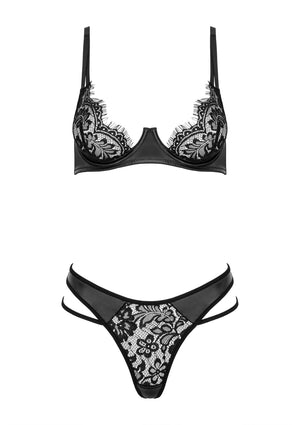 Lingerie Kotek Celadine 2pcs set