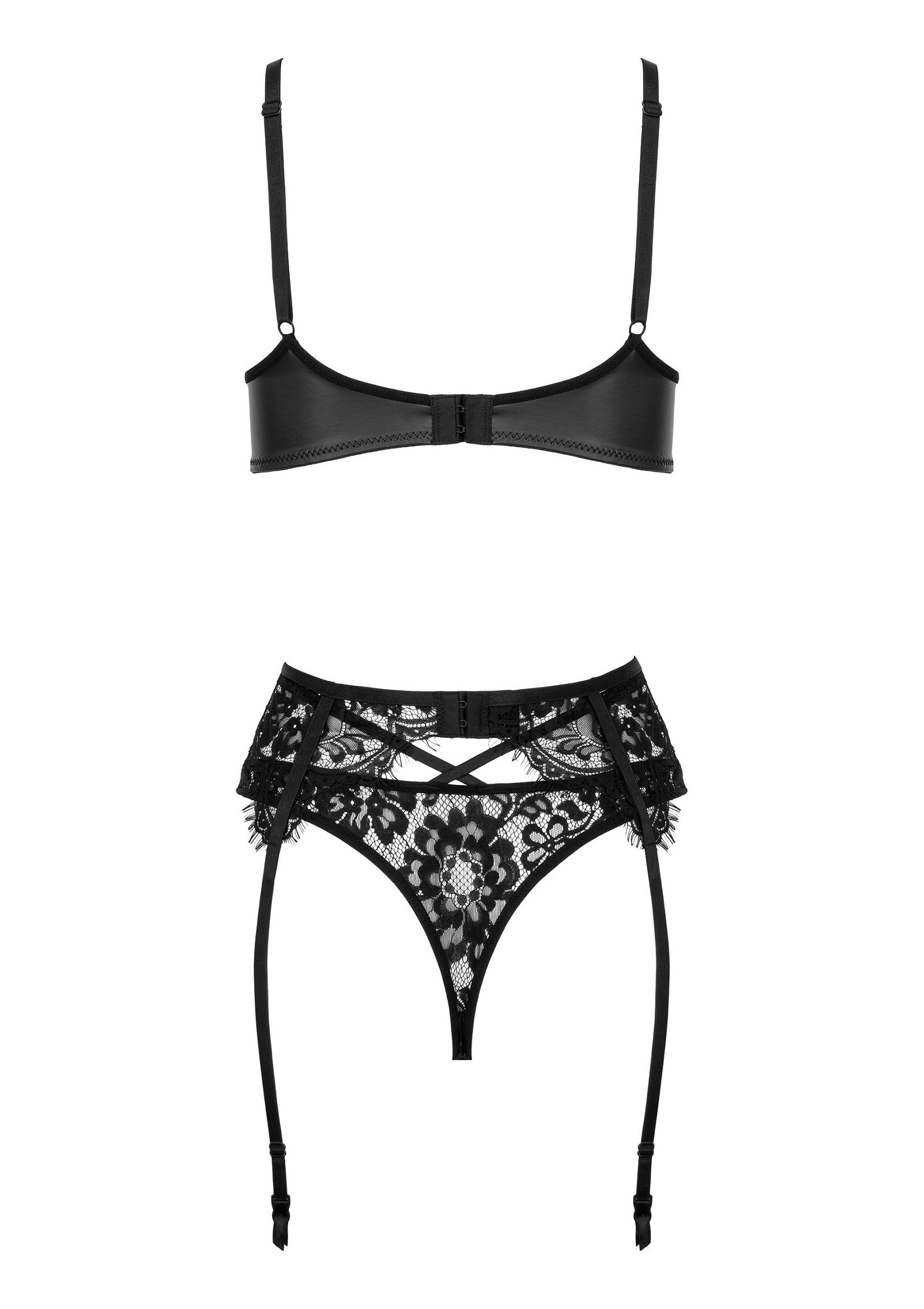 Lingerie Kotek Celadine 3pcs set