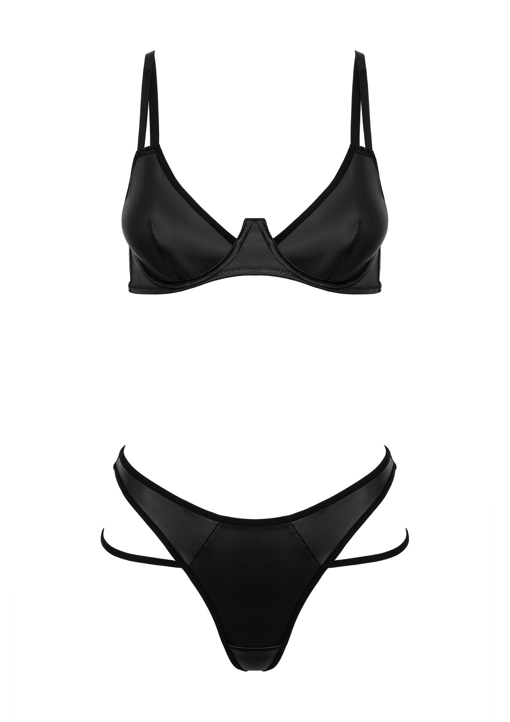 Lingerie Kotek Blackelia 2pcs set