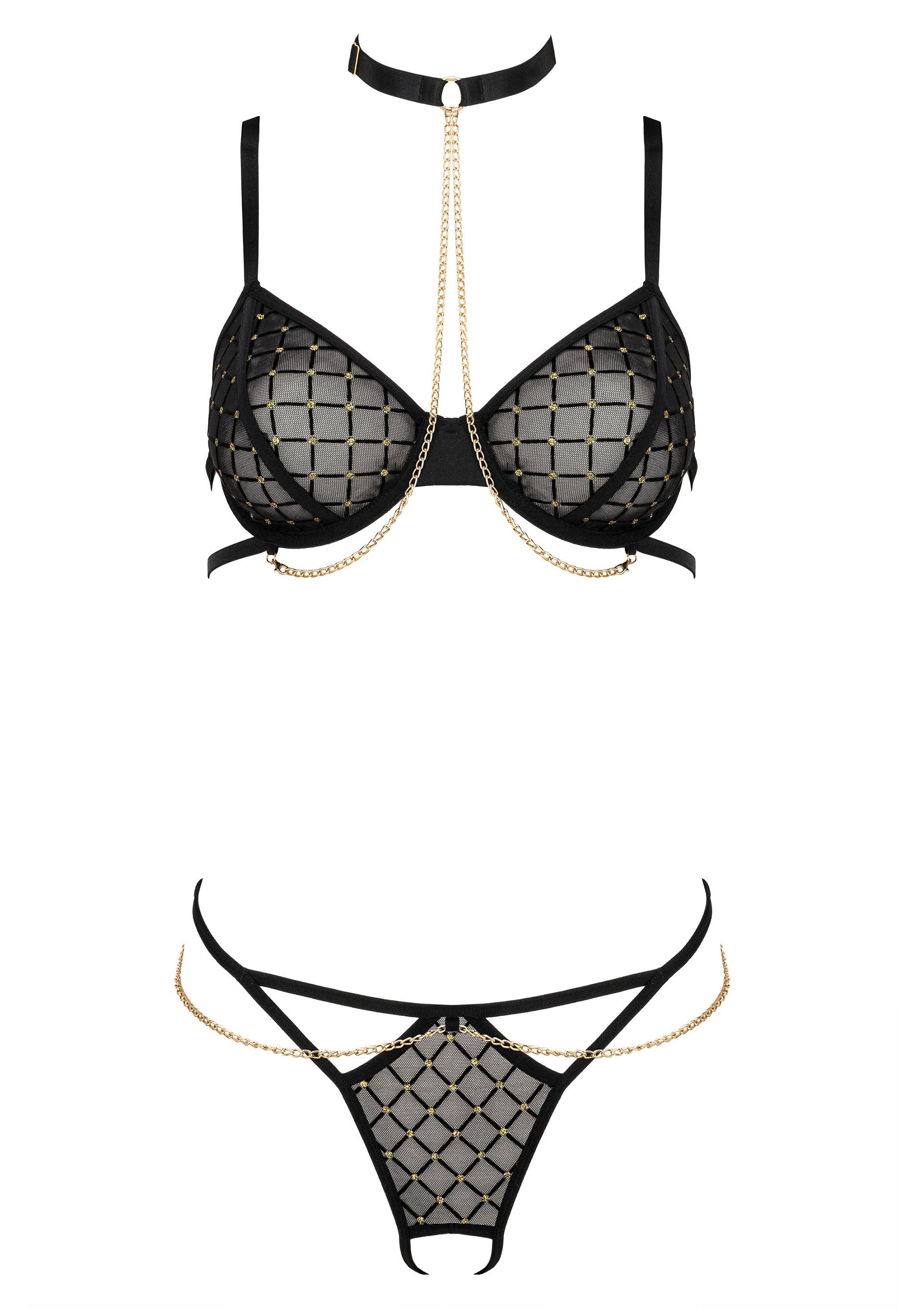 Lingerie Kotek 2 Pcs Set TP101