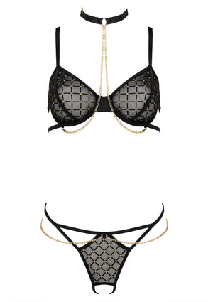 Lingerie Kotek 2 Pcs Set TP101