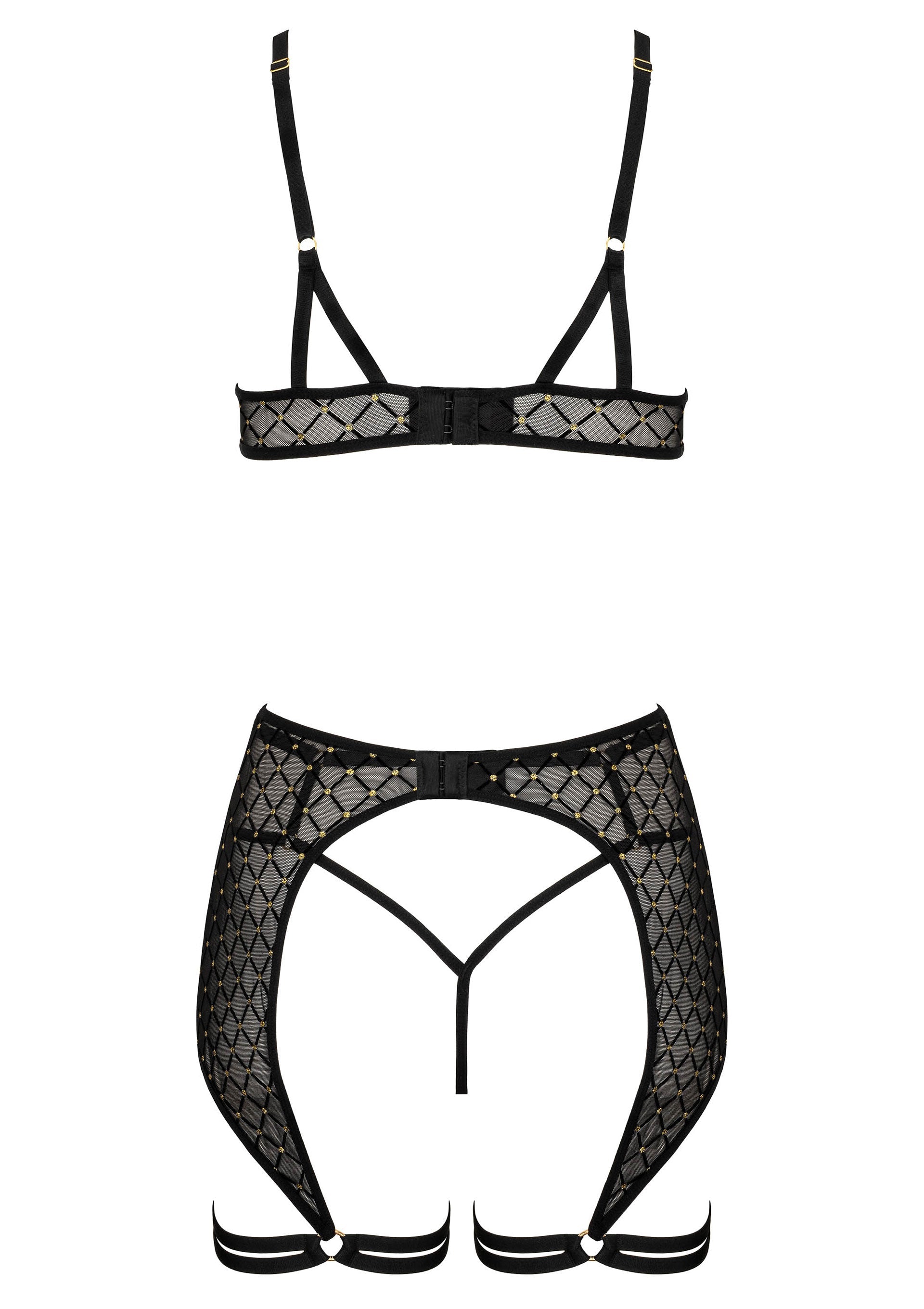 Lingerie Kotek 3 Pcs Set THP101
