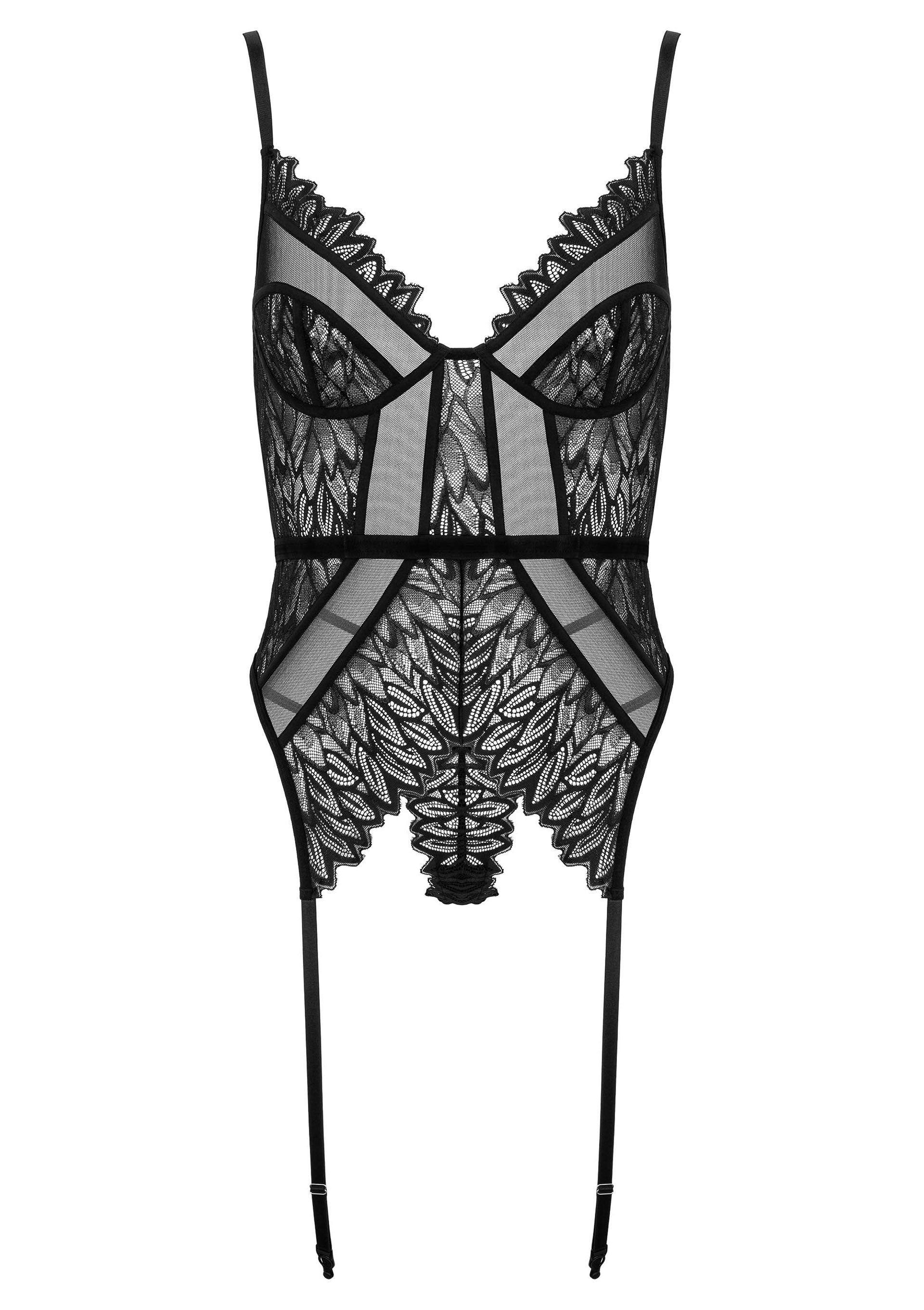 Lingerie Kotek Corset And Thong CO102