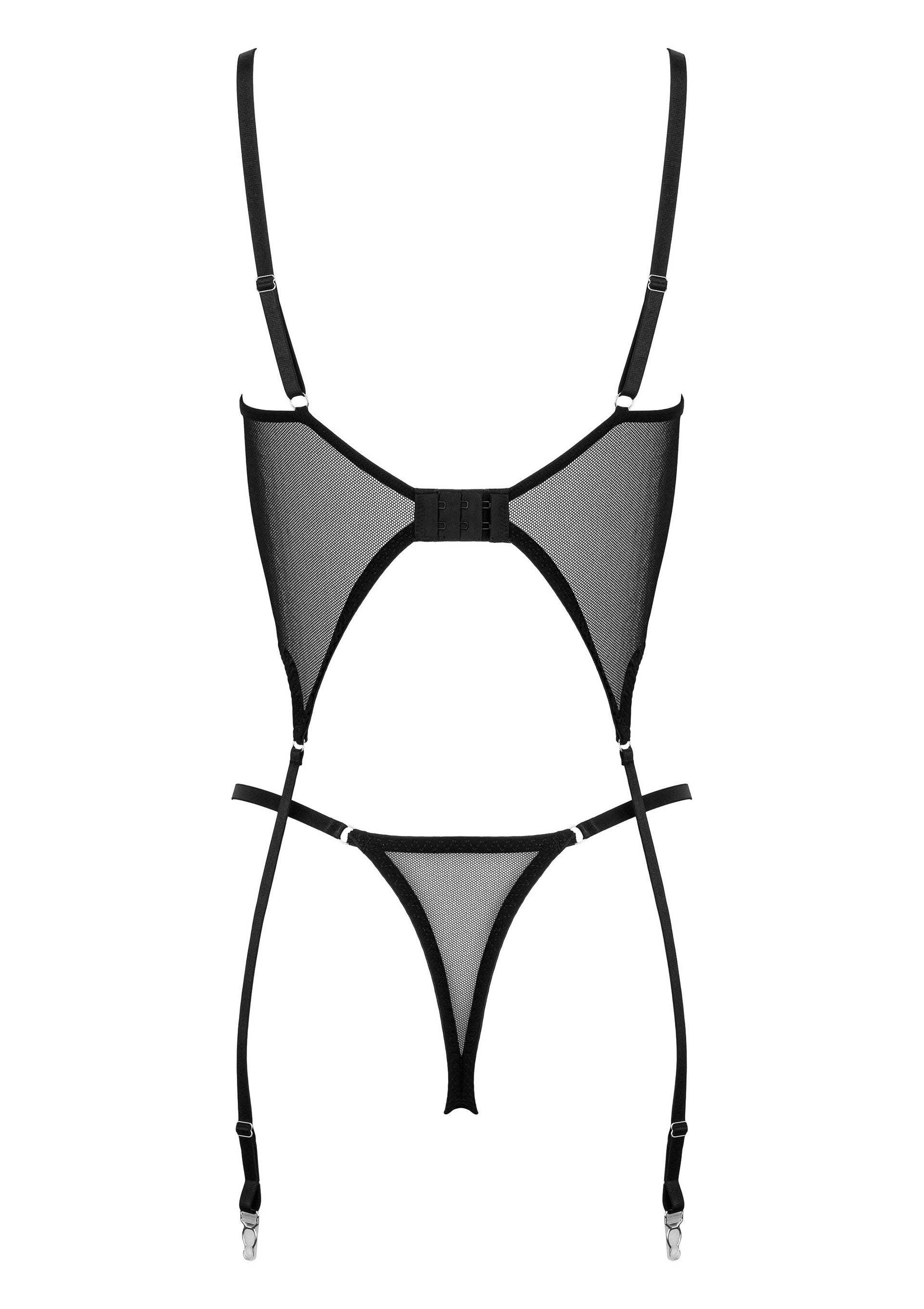Lingerie Kotek Corset And Thong CO103