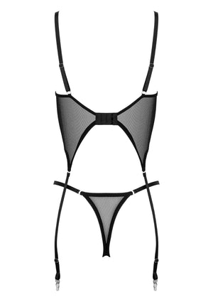 Lingerie Kotek Corset And Thong CO103