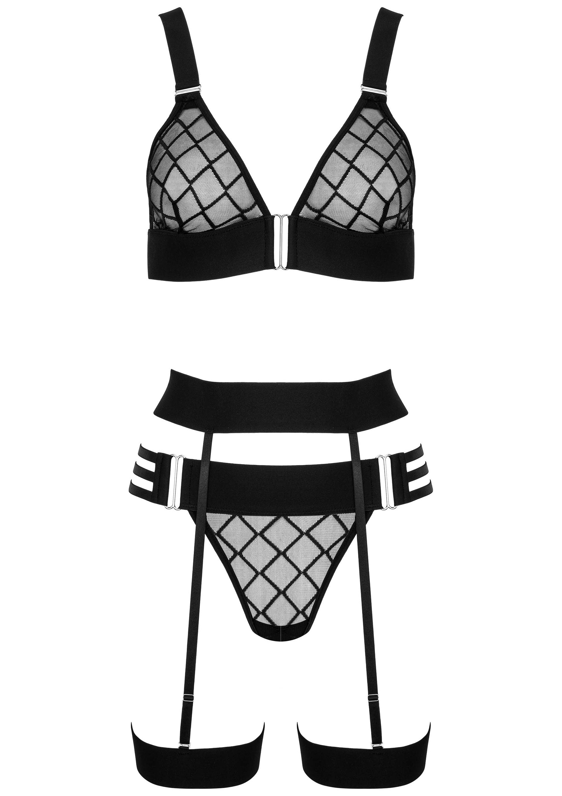 Lingerie Kotek 3 Pcs Set THP105
