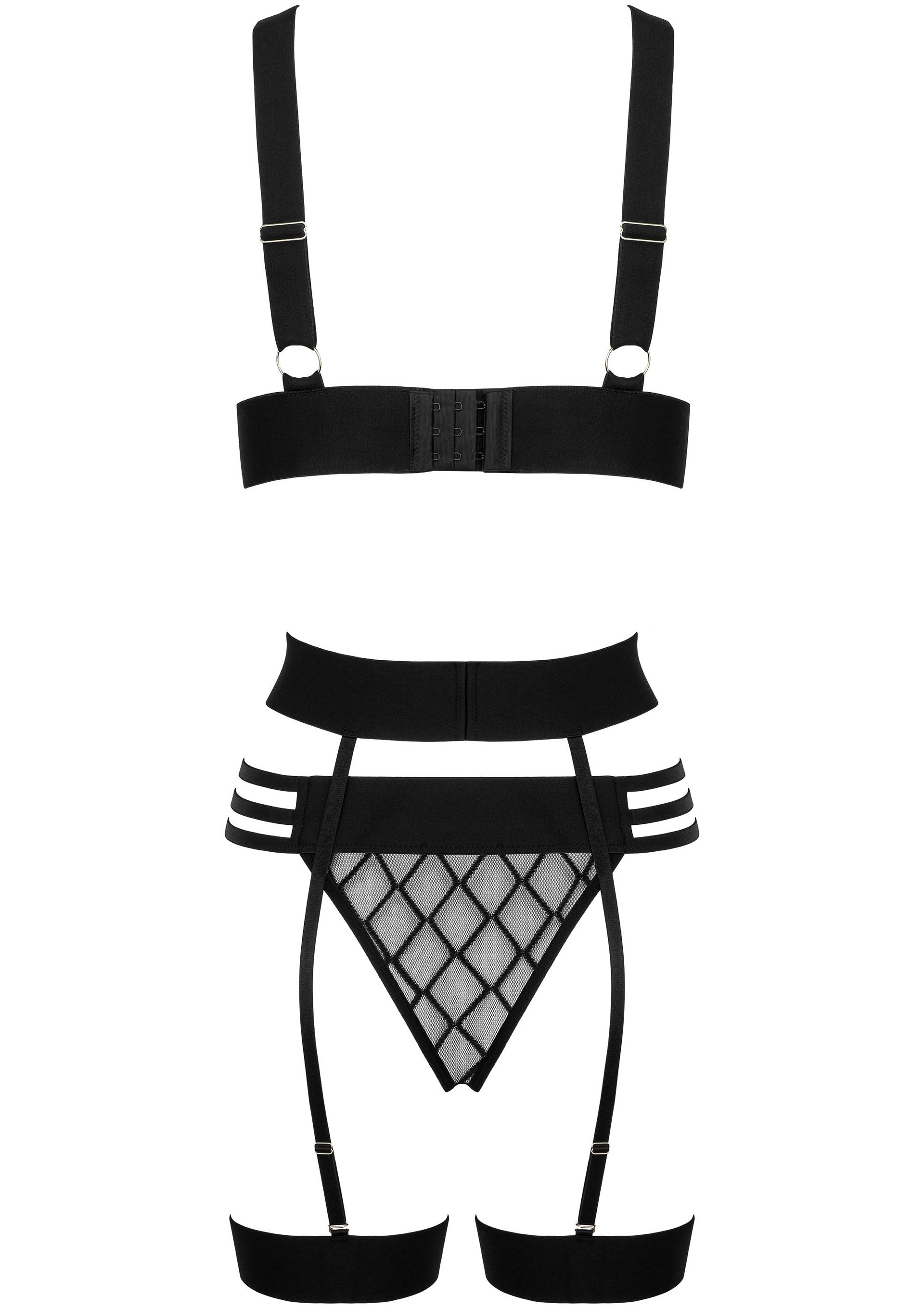 Lingerie Kotek 3 Pcs Set THP105