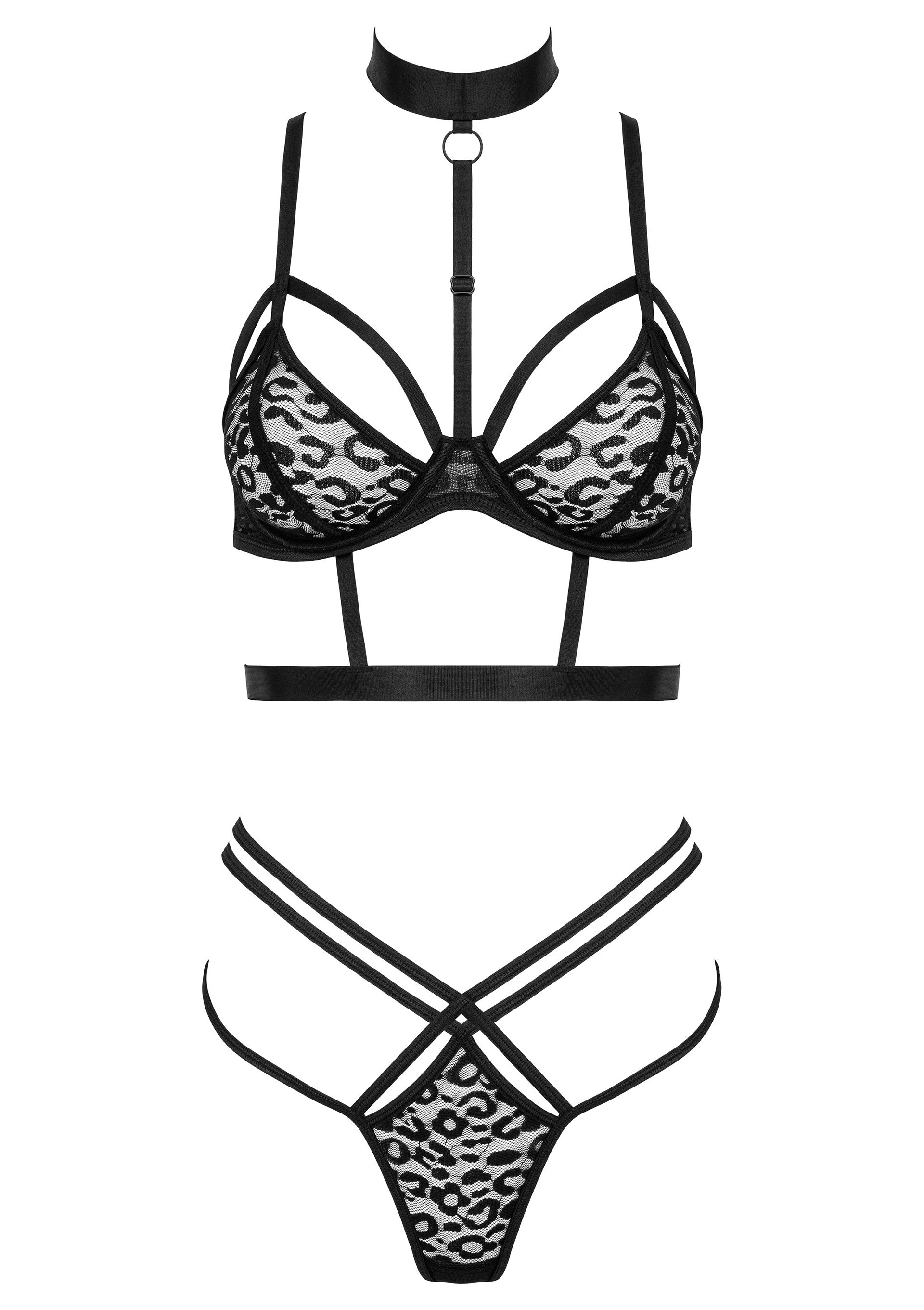 Lingerie Kotek 2 Pcs Set TP106