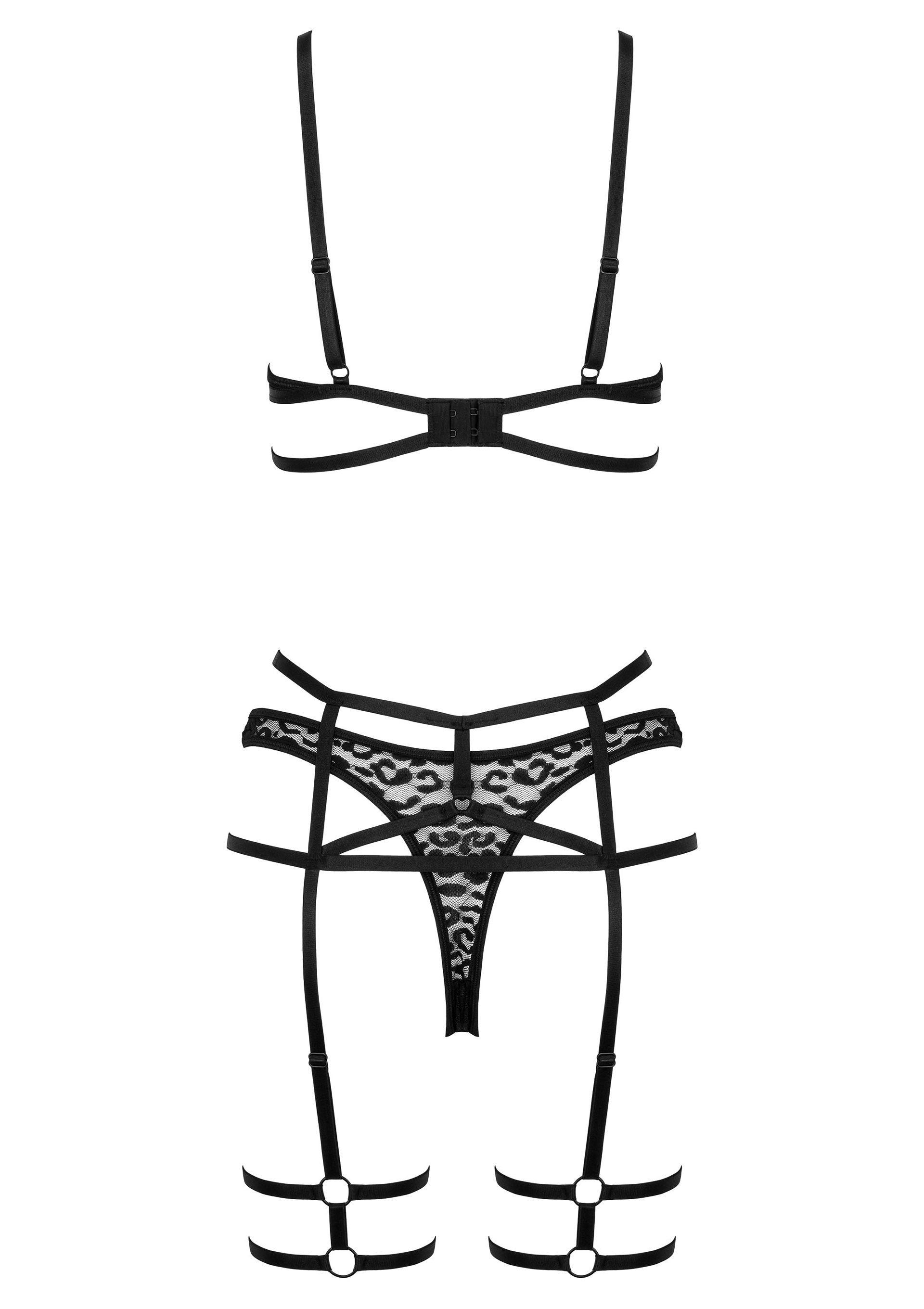 Lingerie Kotek 3 Pcs Set THP106