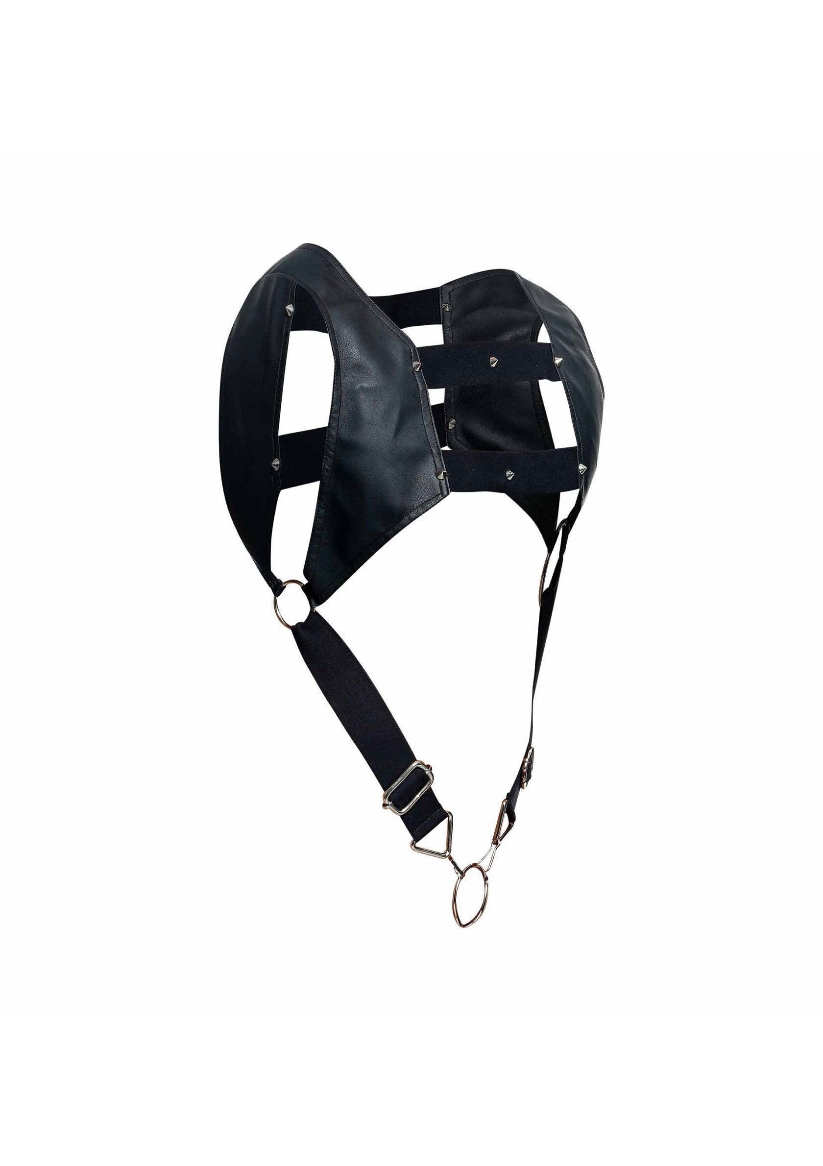 Lingerie MOB Eroticwear DNGEON Top Cockring Harness