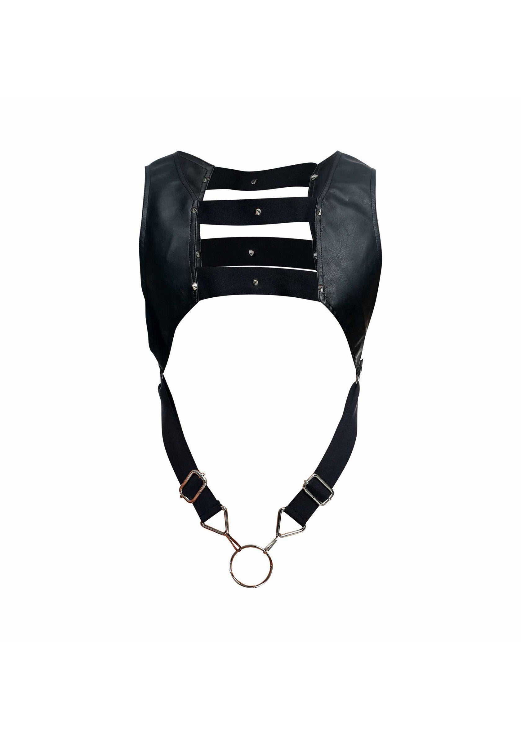 Lingerie MOB Eroticwear DNGEON Top Cockring Harness