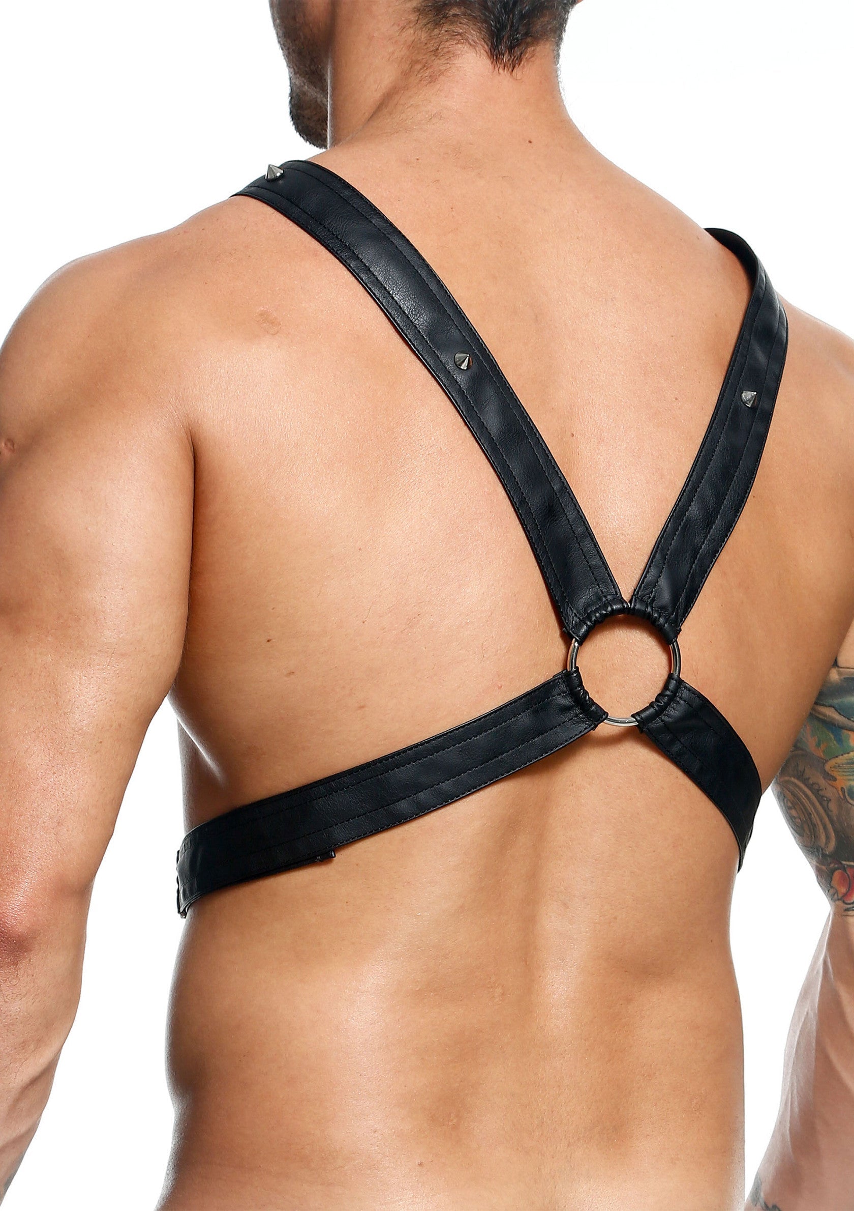 Lingerie MOB Eroticwear DNGEON Cross Chain Harness