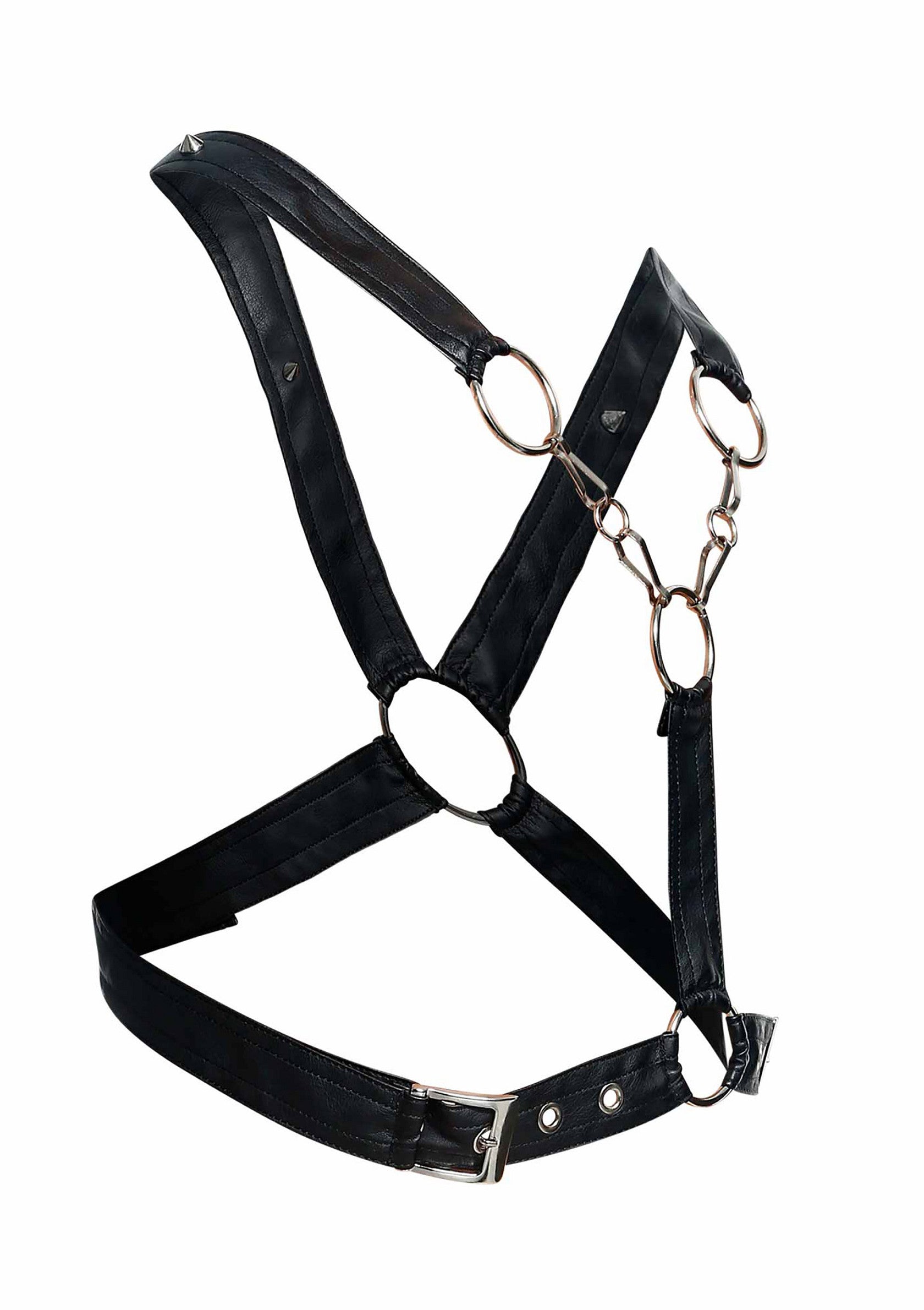 Lingerie MOB Eroticwear DNGEON Cross Chain Harness