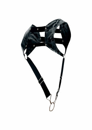 Lingerie MOB Eroticwear DNGEON Top Cockring Harness
