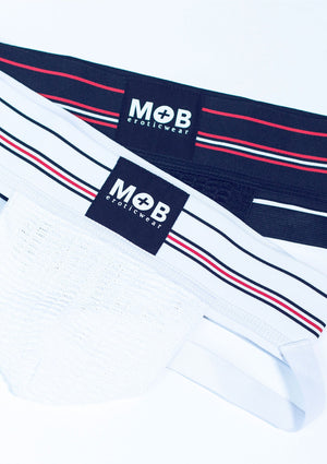 Lingerie MOB Eroticwear Fetish Classic Wide Jockstrap