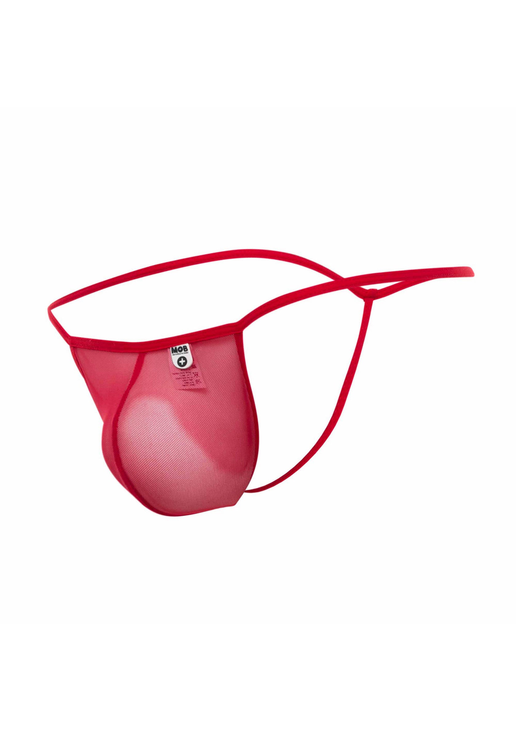 Lingerie MOB Eroticwear MOB Sheer T-Back Thong
