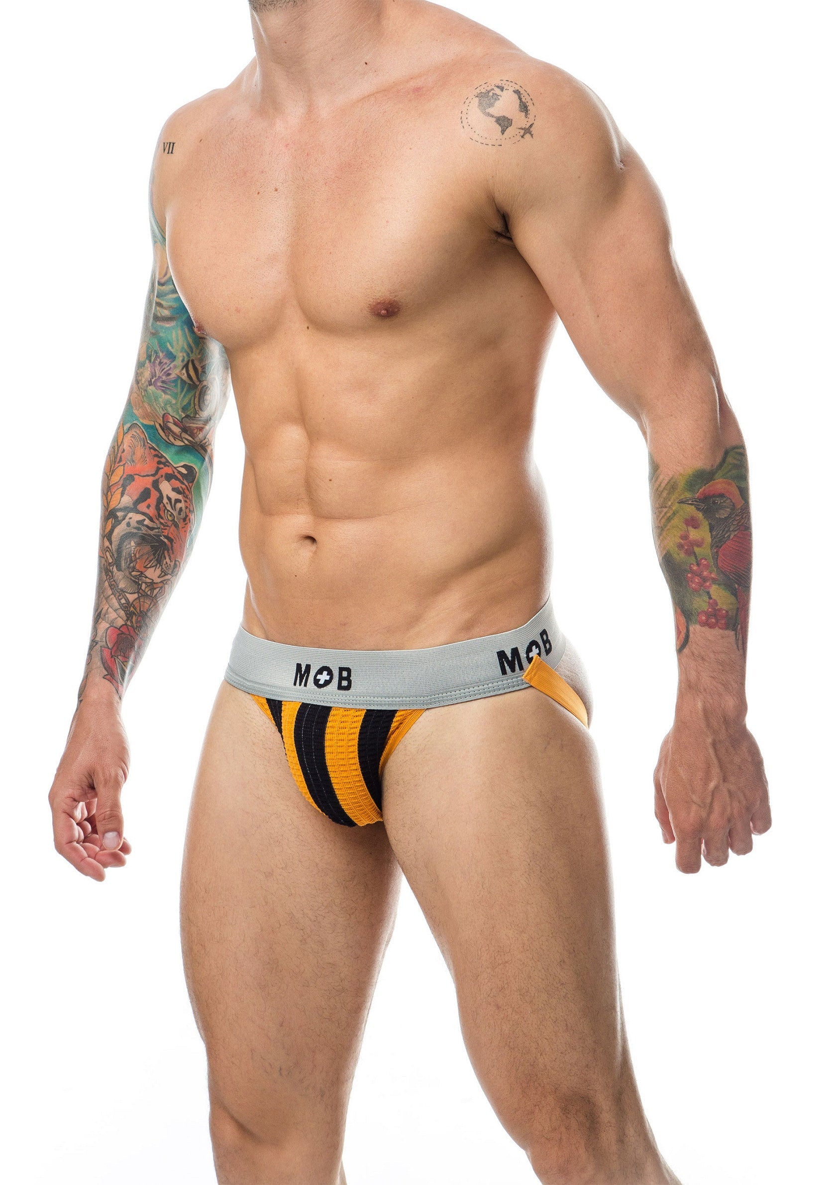 Lingerie MOB Eroticwear MOB Stripe Classic Jock