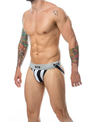 Lingerie MOB Eroticwear MOB Stripe Classic Jock