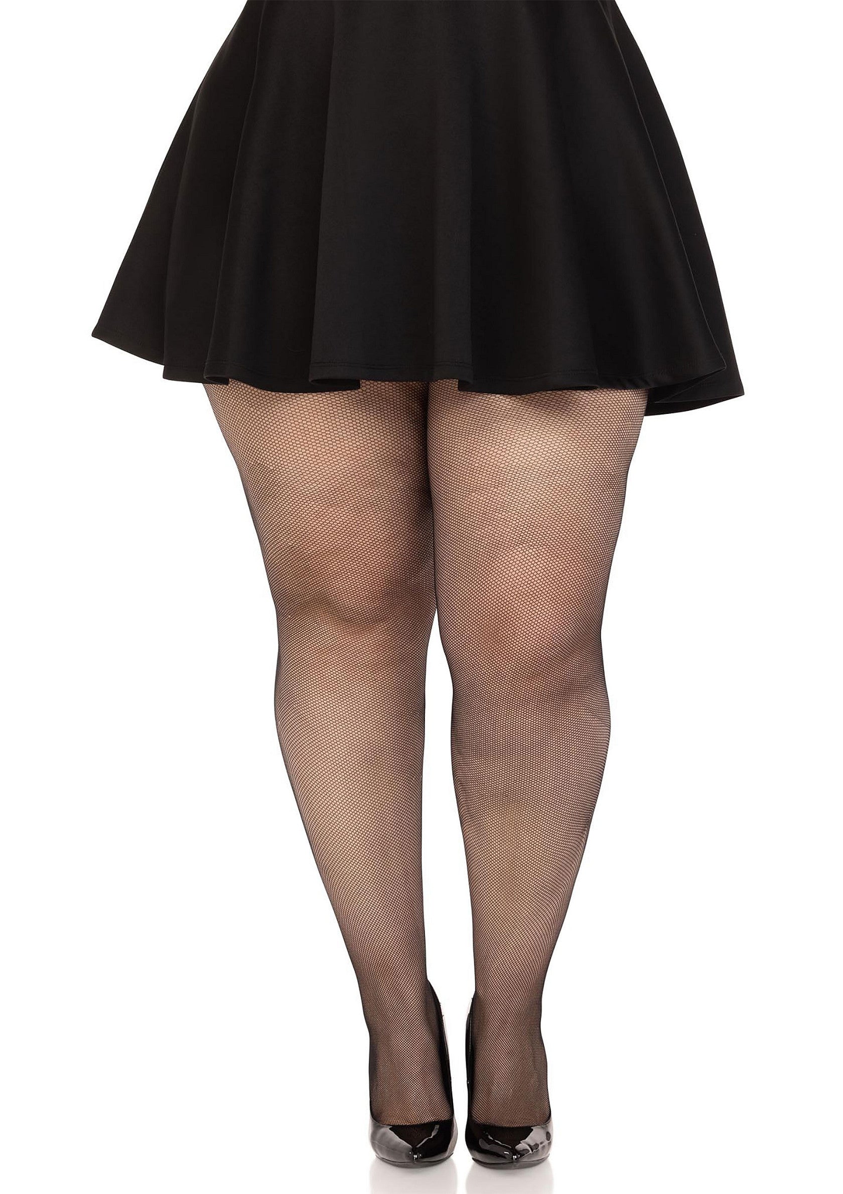Lingerie Leg Avenue Plus Elastane Micro Net Tights