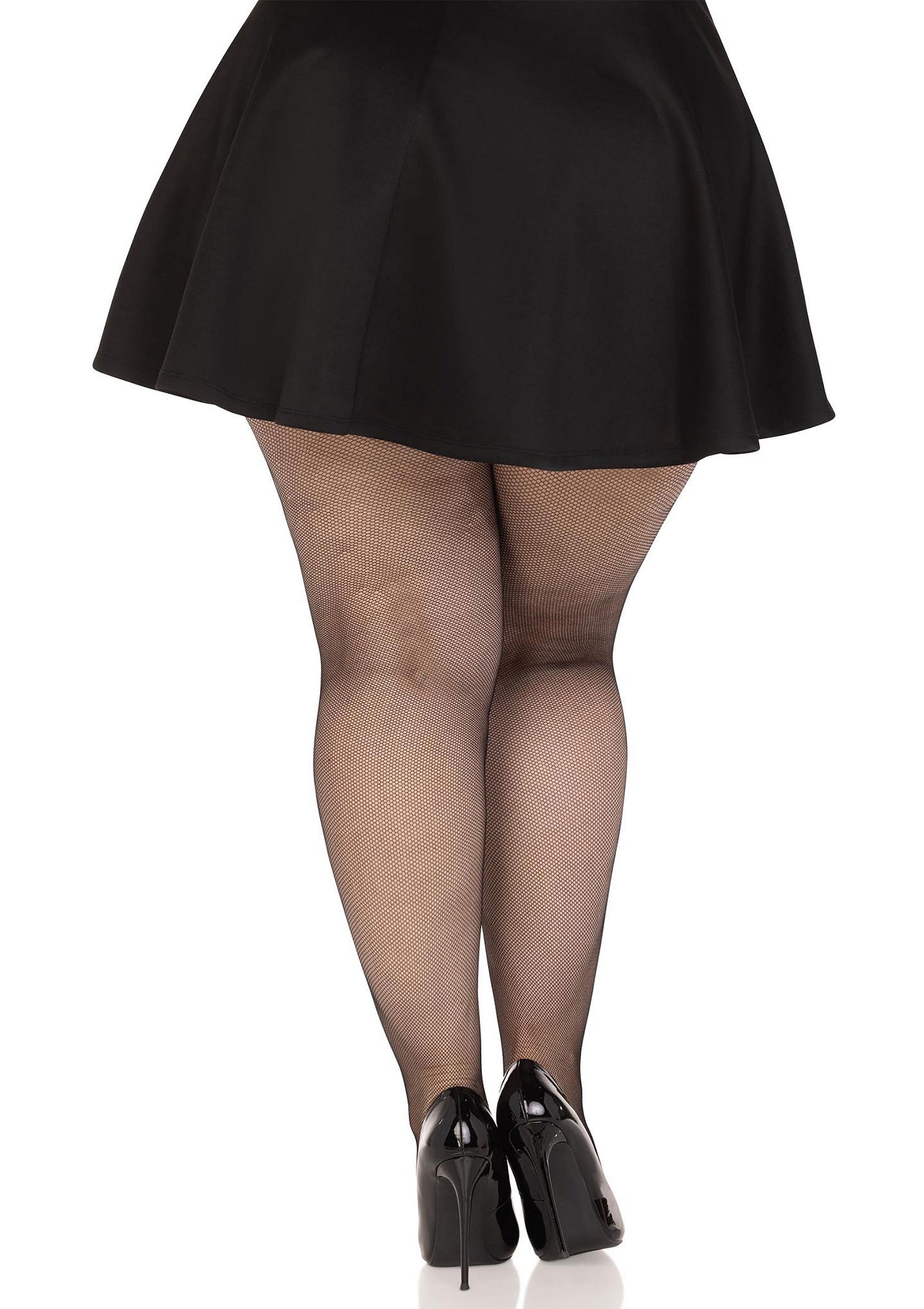 Lingerie Leg Avenue Plus Elastane Micro Net Tights