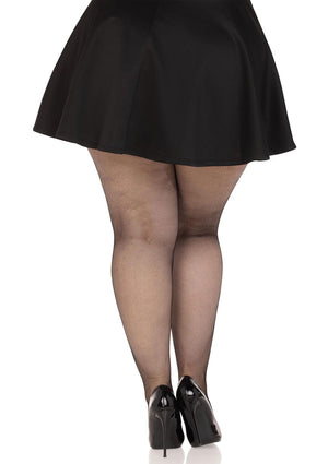 Lingerie Leg Avenue Plus Elastane Micro Net Tights
